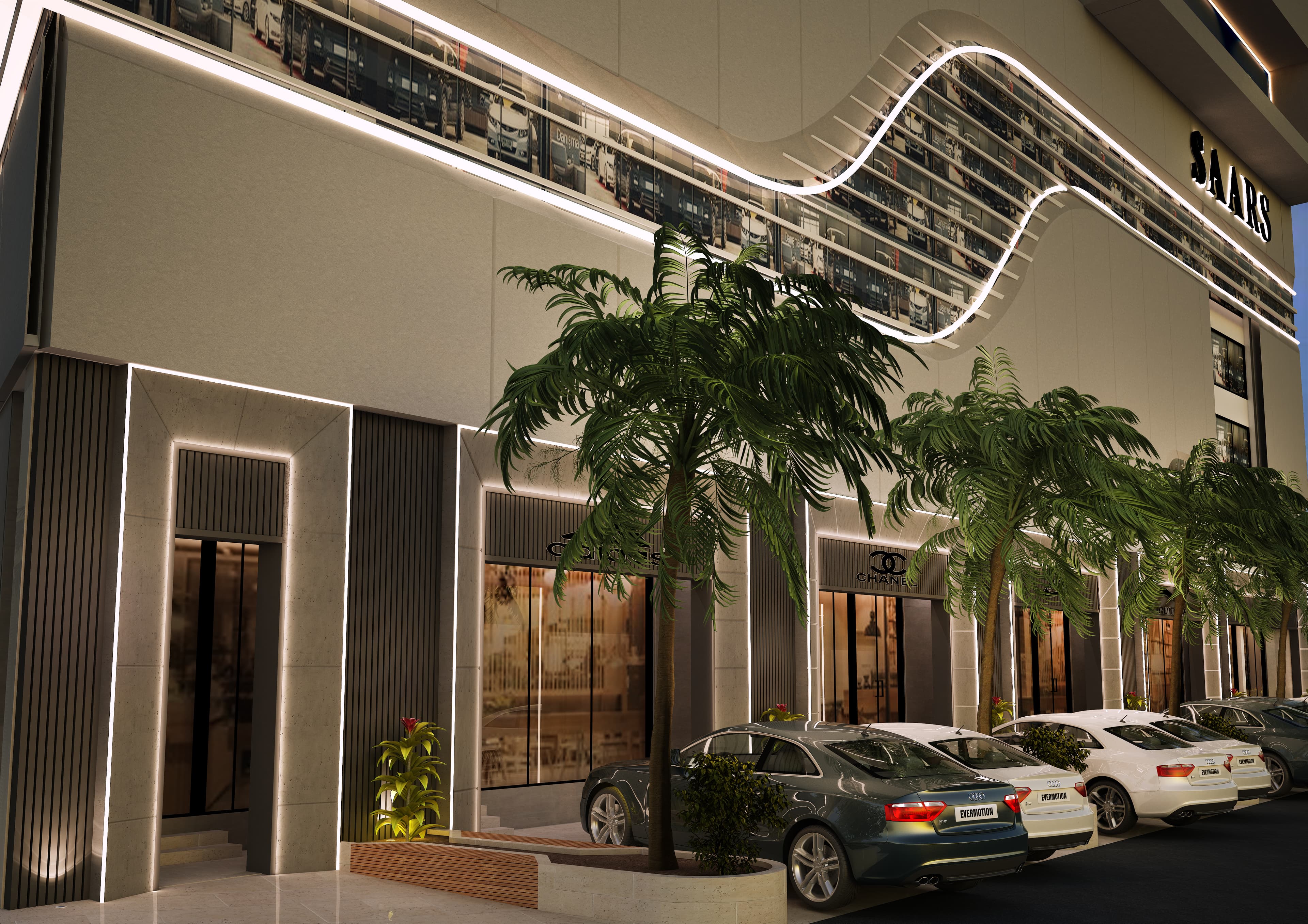 Parking & Lift Lobby